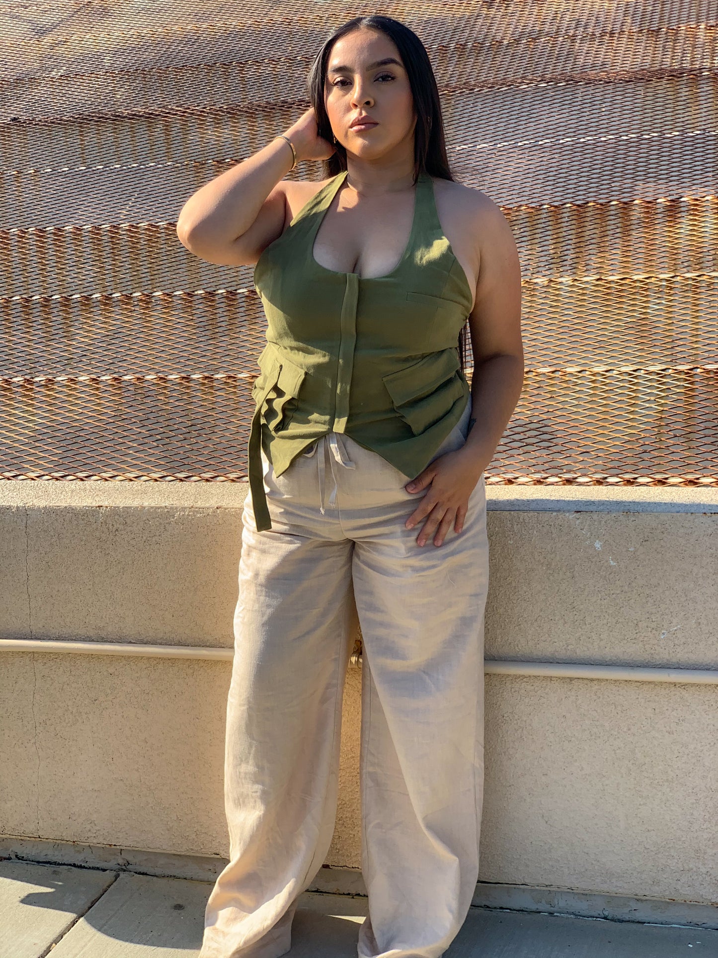 CARGO VEST OLIVE