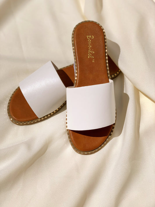 MICAH SANDALS - WHITE