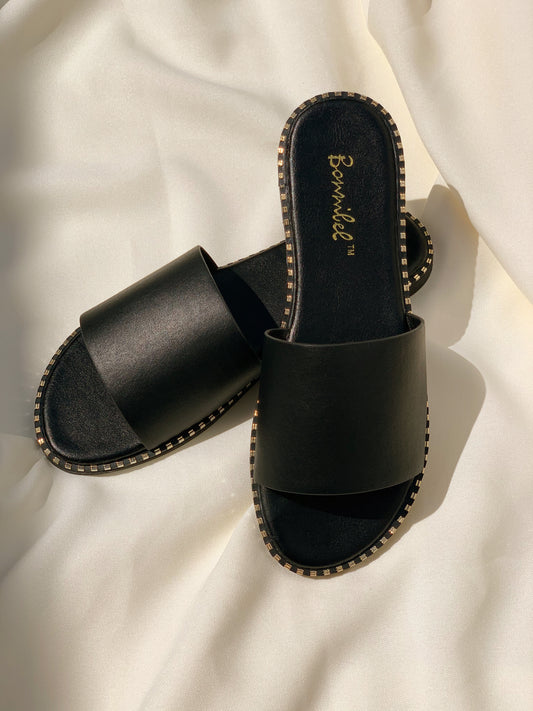 MICAH SANDALS - BLACK